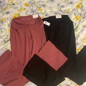 Stylish girls Pants/leggings  - Black and Mauve